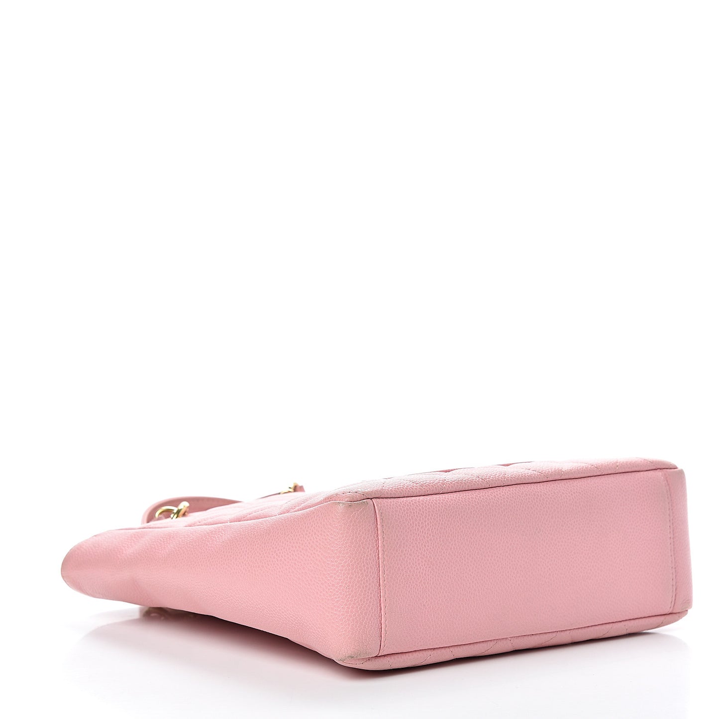 Caviar Quilted Petit Shopping Tote PST Pink