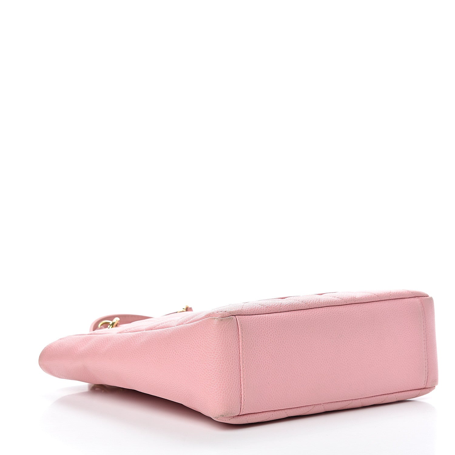 Chanel Caviar Quilted Petit Shopping Tote PST Pink 3 of 19