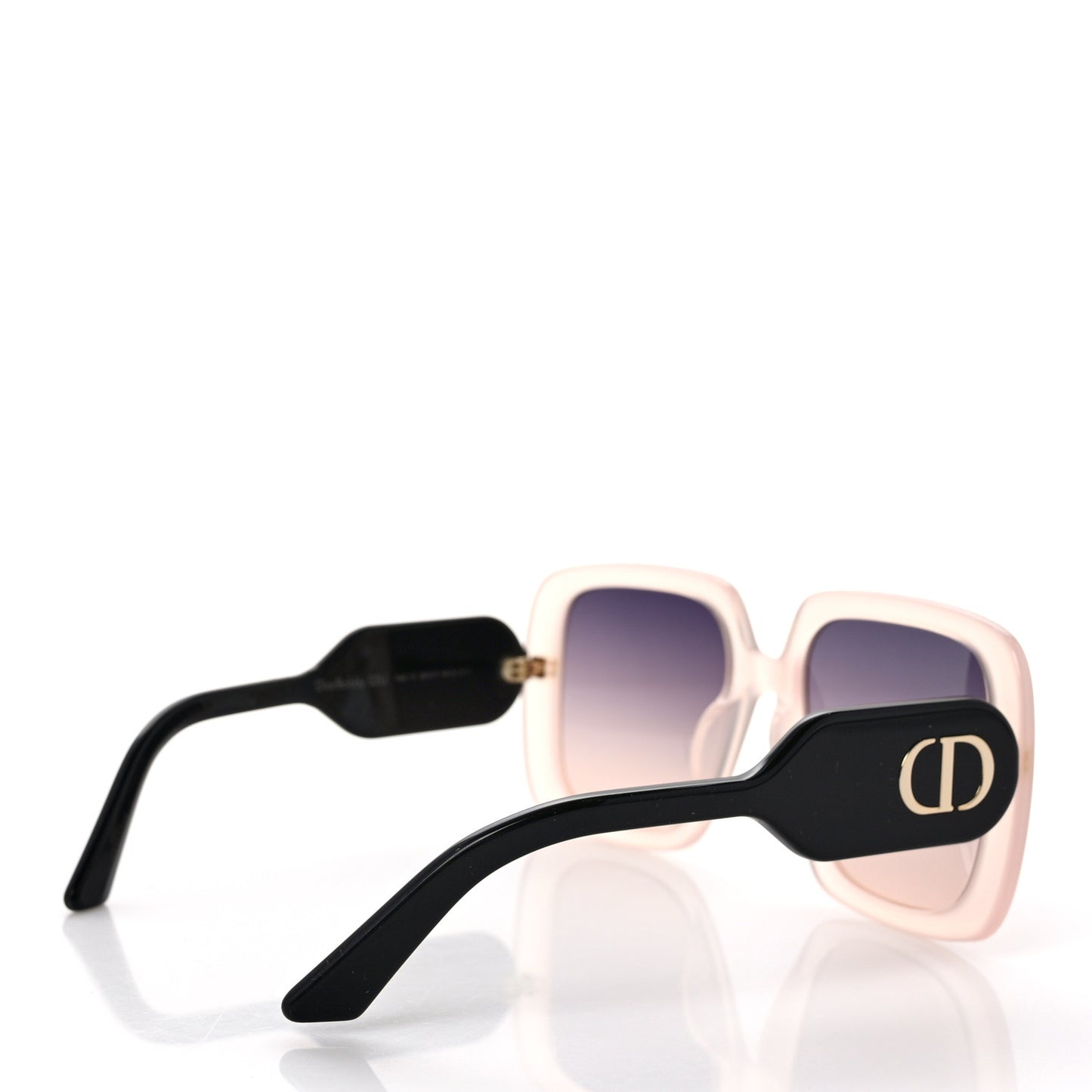 Acetate Diorbobby S2U Sunglasses Pink Black