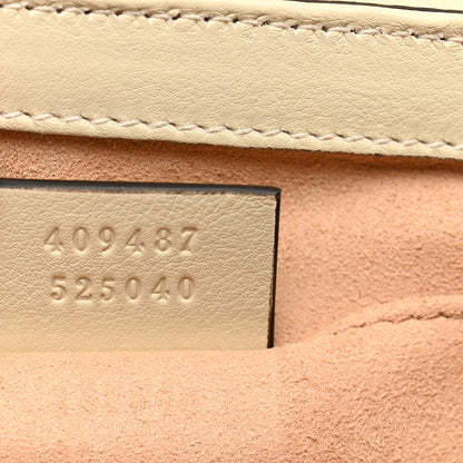 Gucci GG Supreme Monogram Calfskin Small Padlock Shoulder Bag Beige Mystic White Sun Oil 7 of 9