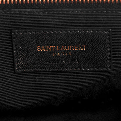Saint Laurent Grained Calfskin Small Sac De Jour Lipstick Red 7 of 8