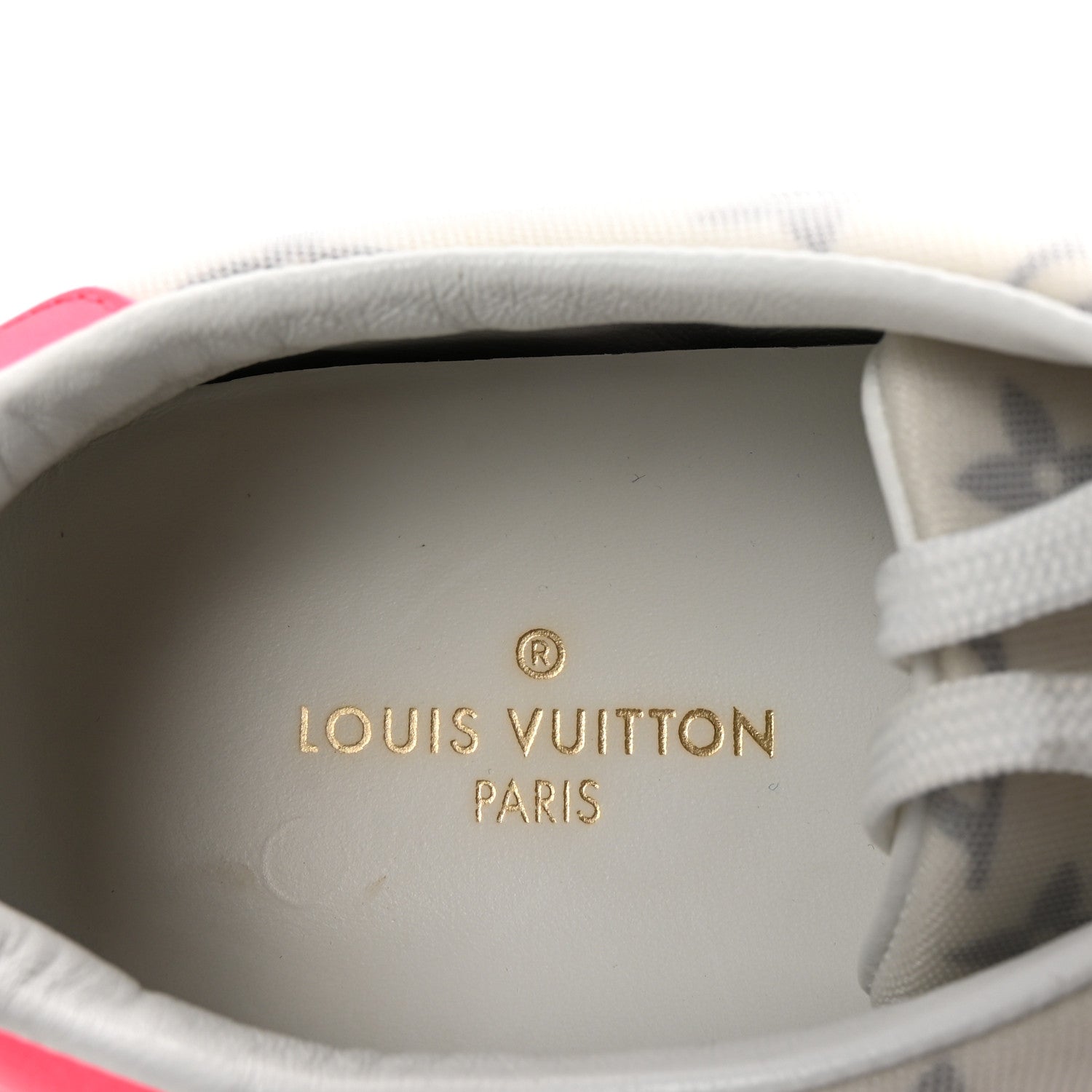Louis Vuitton Technical Fabric Calfskin Monogram Frontrow Sneakers 39 Pink 8 of 10