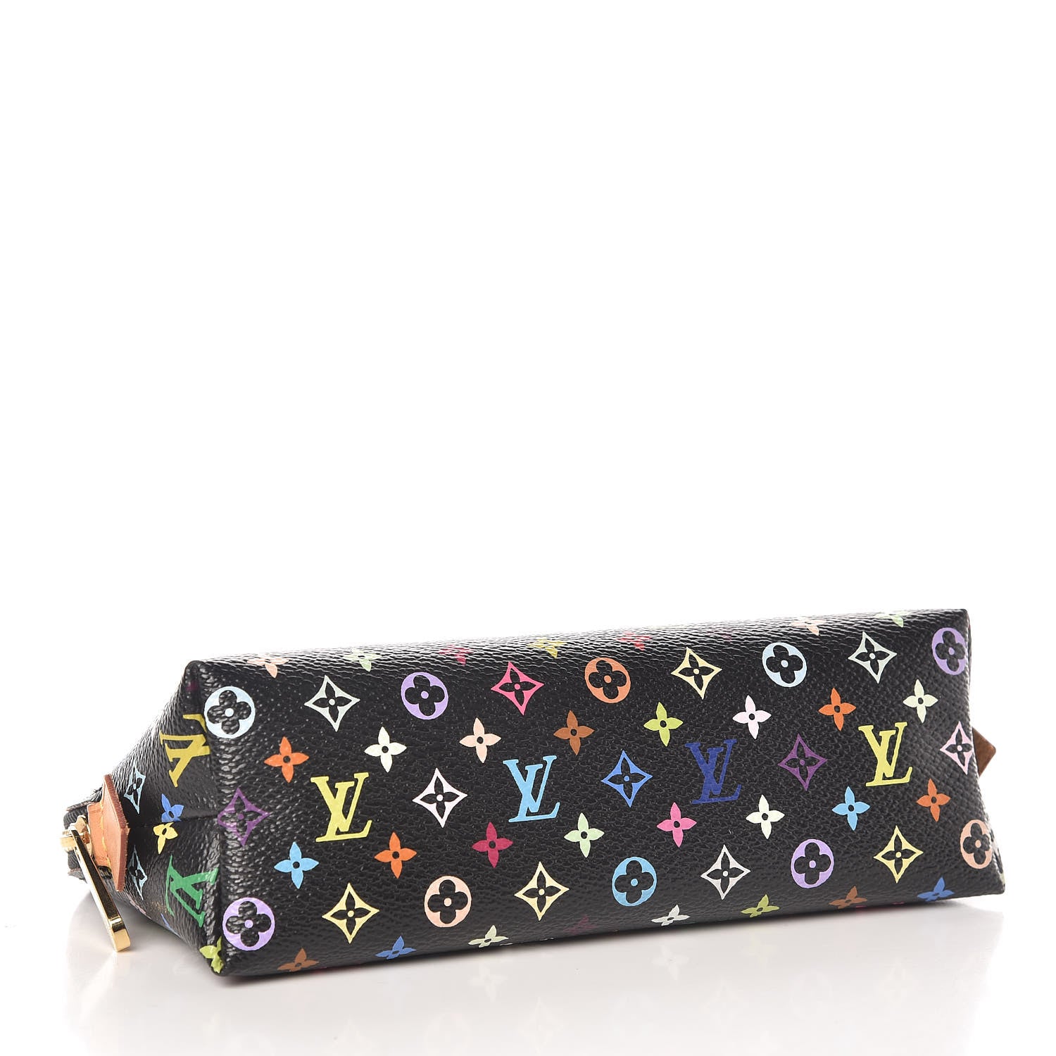 Louis Vuitton Monogram Multicolor Cosmetic Pouch Black Grenade 4 of 6