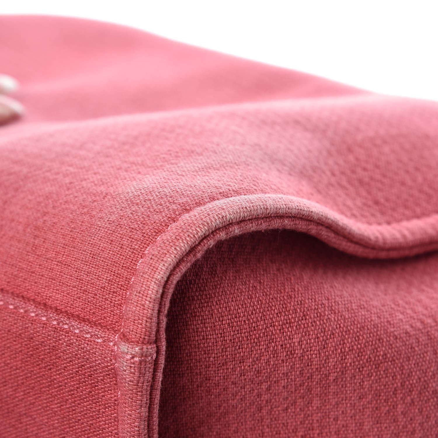Chanel Canvas Large Deauville Tote Red 14 of 14