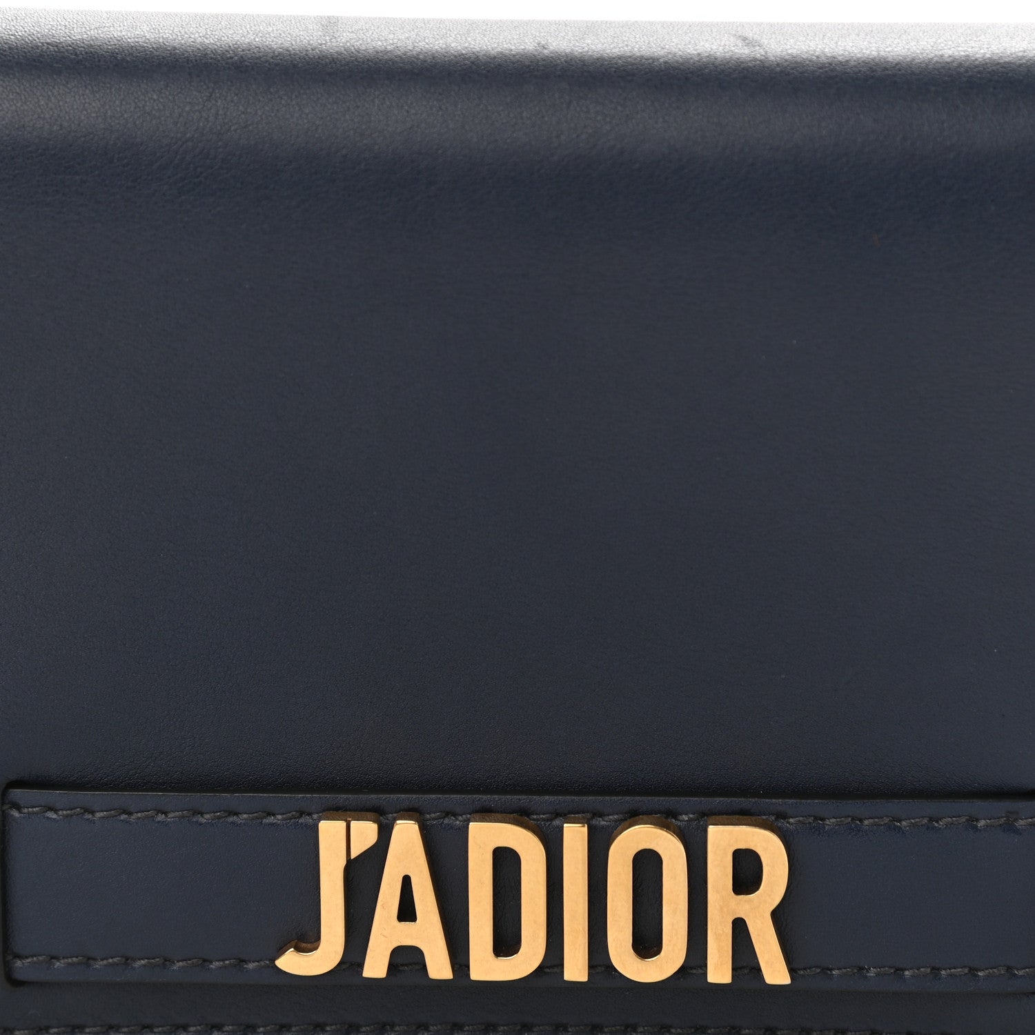 Christian Dior Calfskin J'Adior Wallet on Chain Pouch Navy Blue 7 of 9
