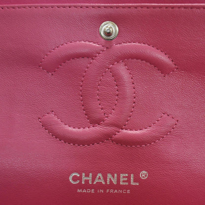 Chanel Patent Quilted Medium Double Flap Pink 7 of 10