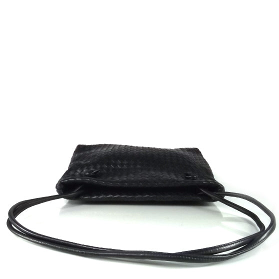 Vintage Woven Shoulder Bag Dark Turquoise