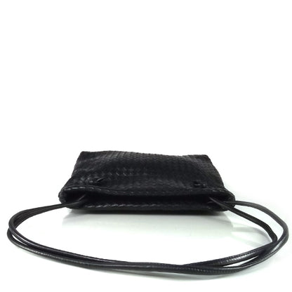 Bottega Veneta Vintage Woven Shoulder Bag Dark Turquoise 4 of 7