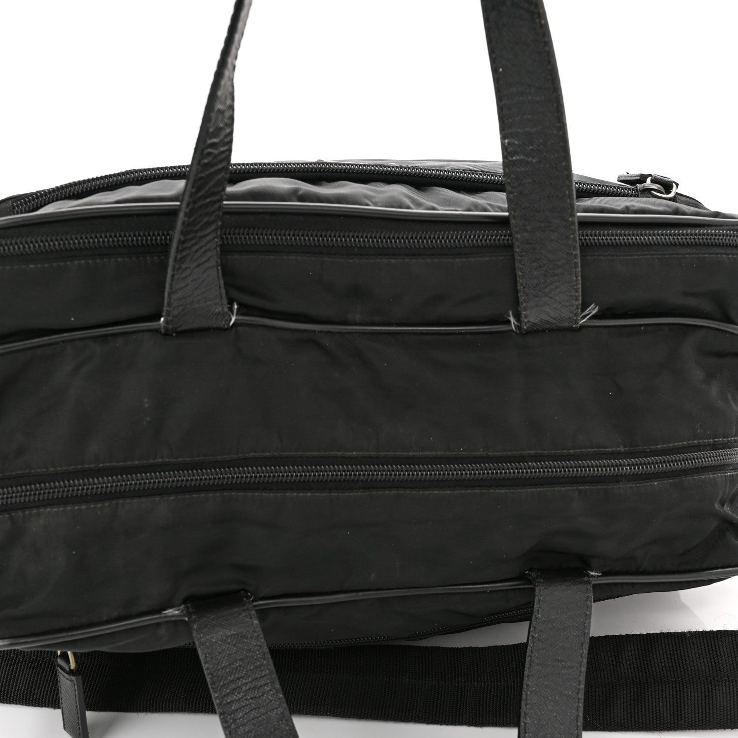 Prada Tessuto Nylon Travel Briefcase Black 12 of 18