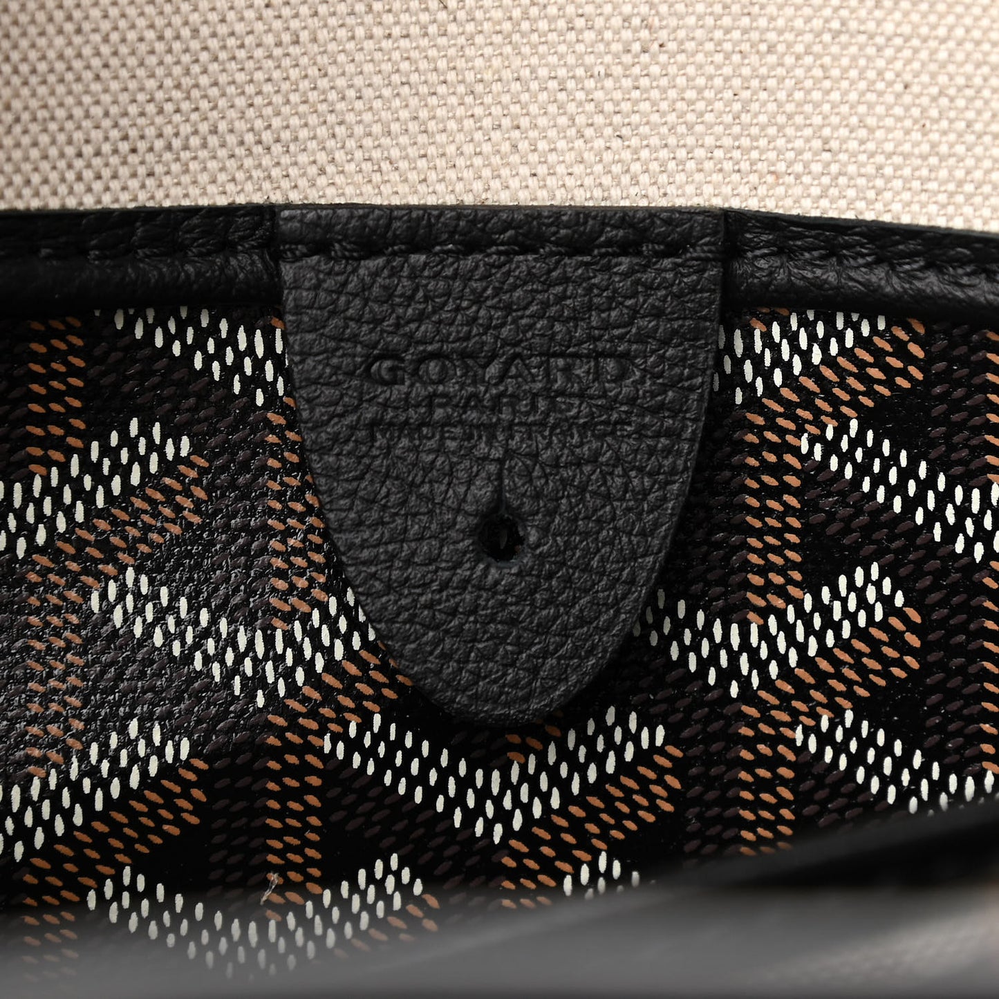 Goyardine Artois MM Black