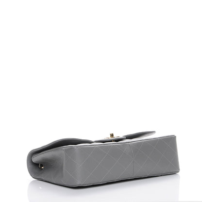 Chanel Caviar Quilted Jumbo Single Flap Grey 4 of 8