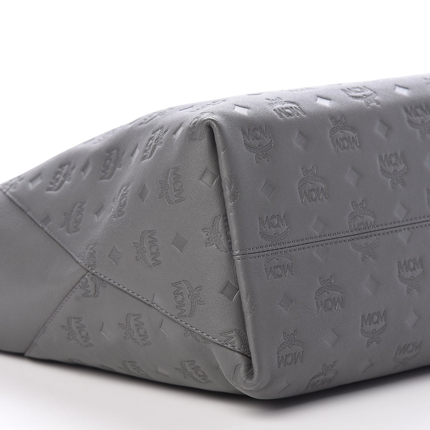 Calfskin Ottomar Monogram Large Klara Hobo Charcoal