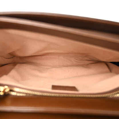 Gucci GG Supreme Monogram Horsebit 1955 Shoulder Bag Beige Brown Sugar 5 of 10