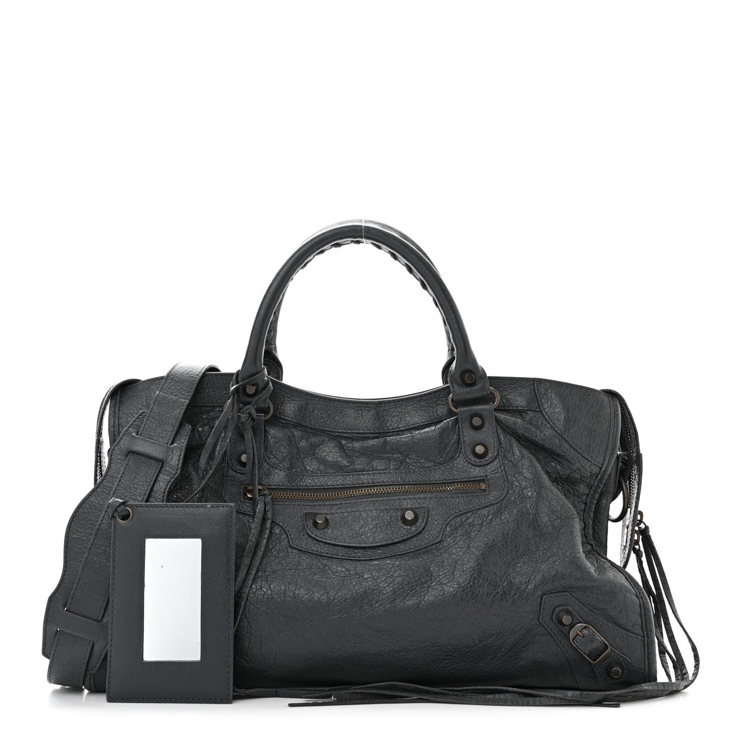 Balenciaga Agneau Classic Hardware City Anthracite 1 of 11