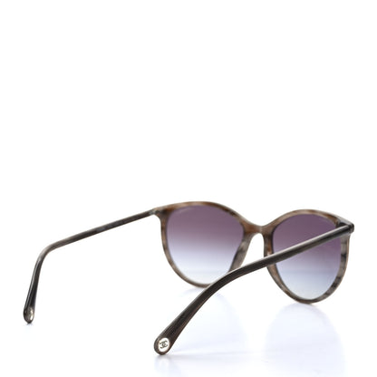 Chanel Acetate Polarized Pantos Cat Eye Sunglasses 5448 Grey 4 of 8