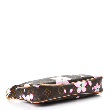 Louis Vuitton Monogram Cherry Blossom Pochette Accessories Brown 4 of 8