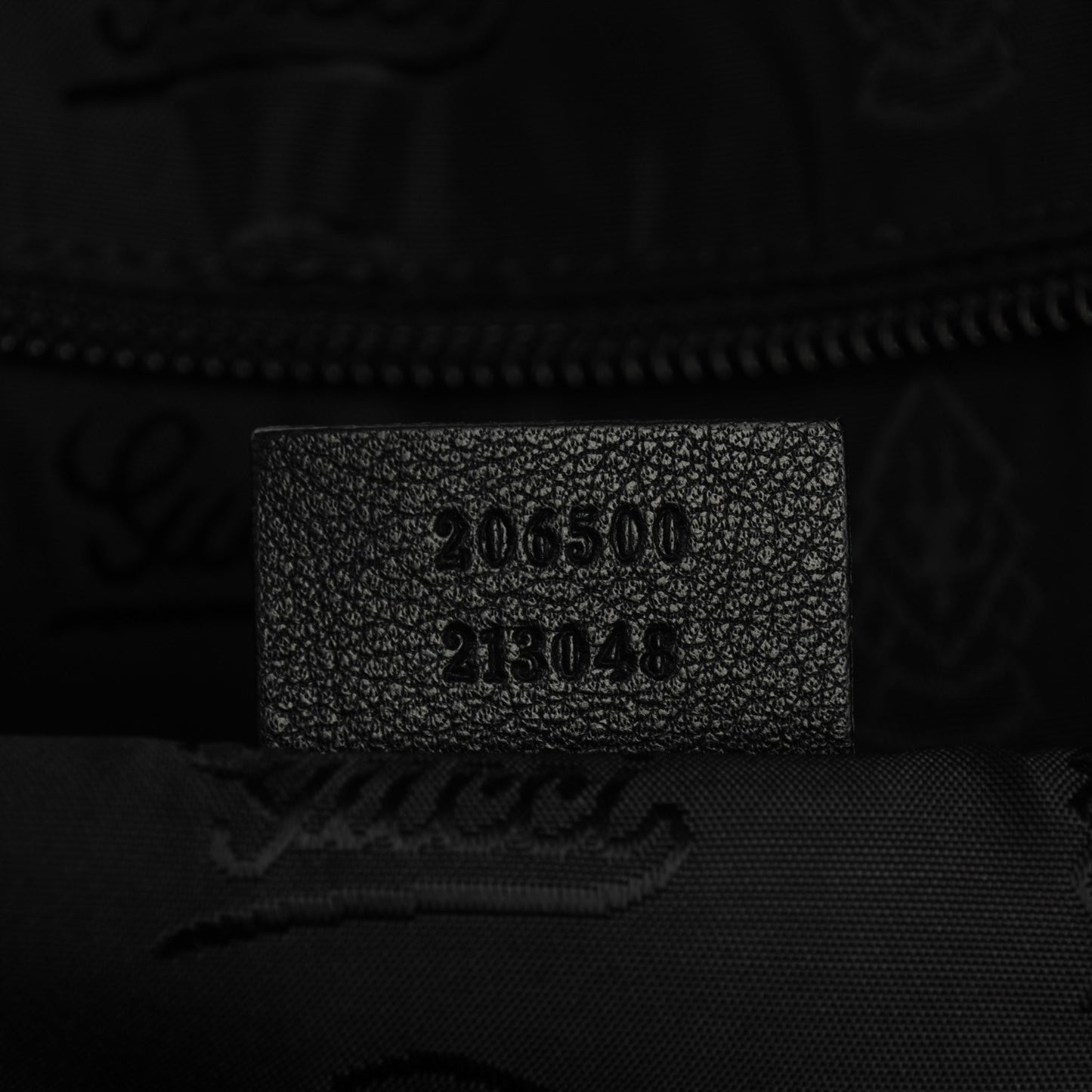 Guccissima Large Carry On Duffle Black