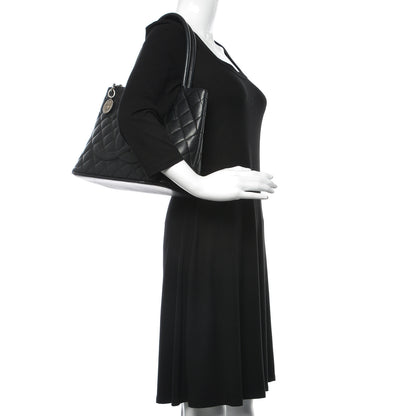 Chanel Caviar Quilted Medallion Tote Black 2 of 15