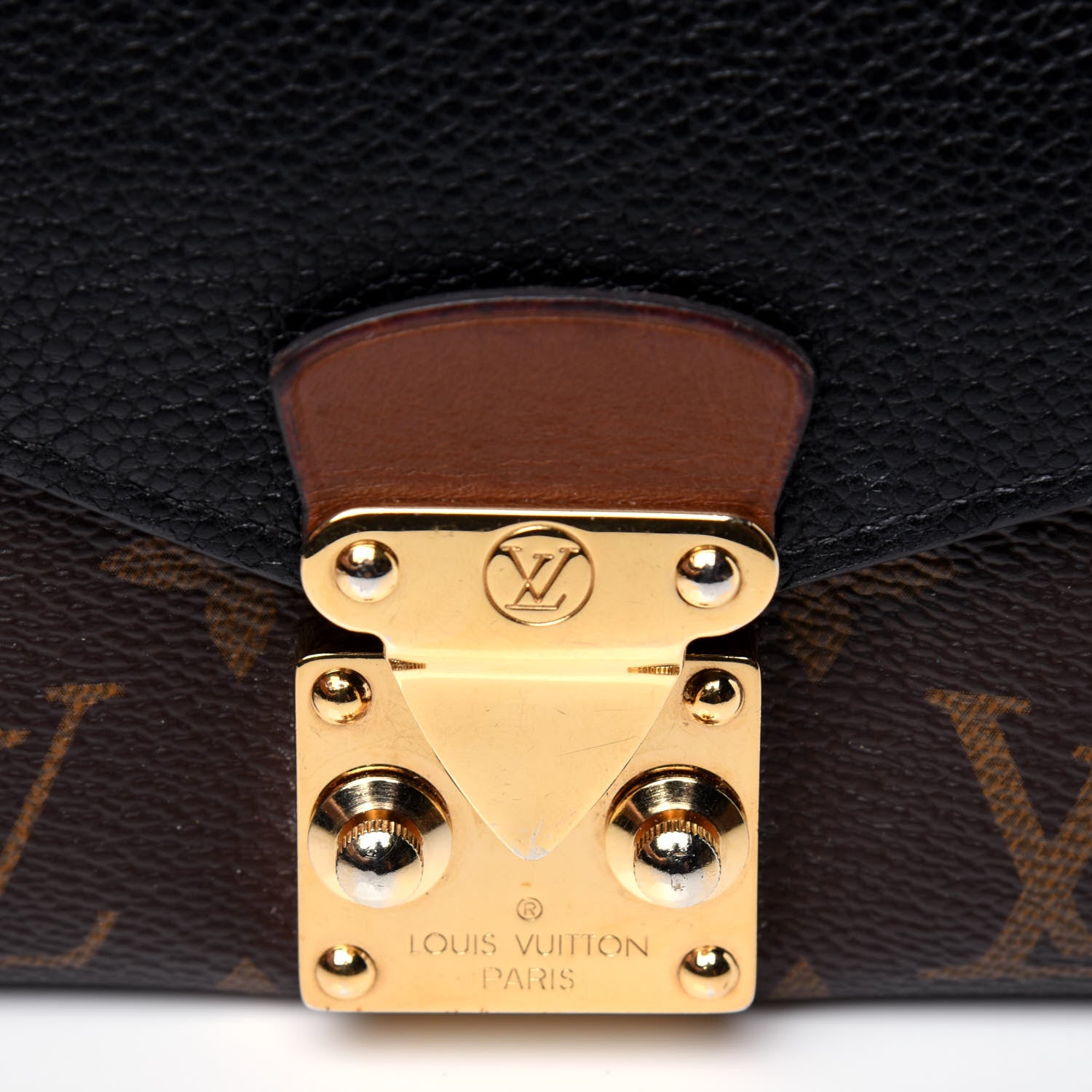 Louis Vuitton Monogram Pallas Wallet Black 13 of 17