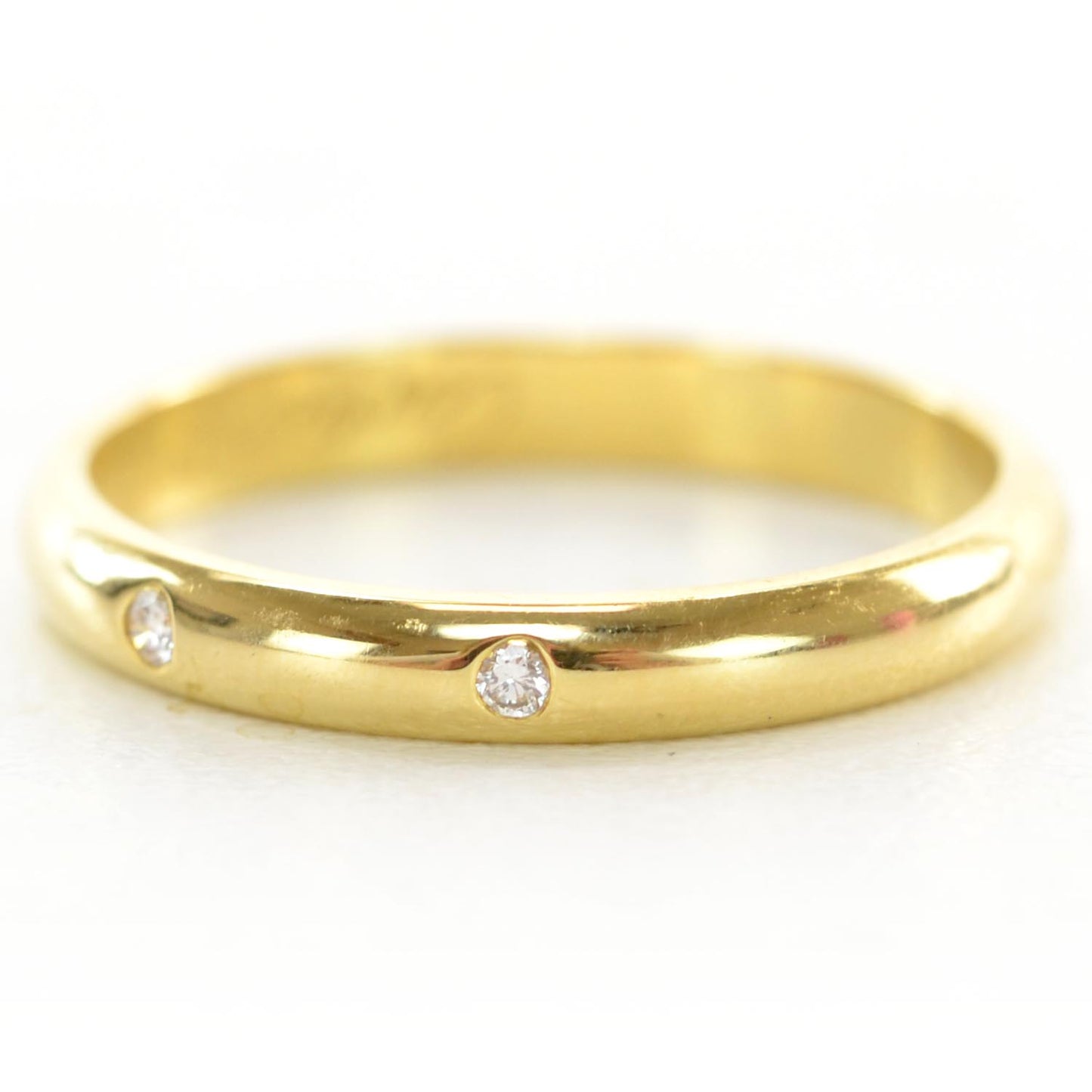 18k Yellow Gold Diamond Ring 51 5.75