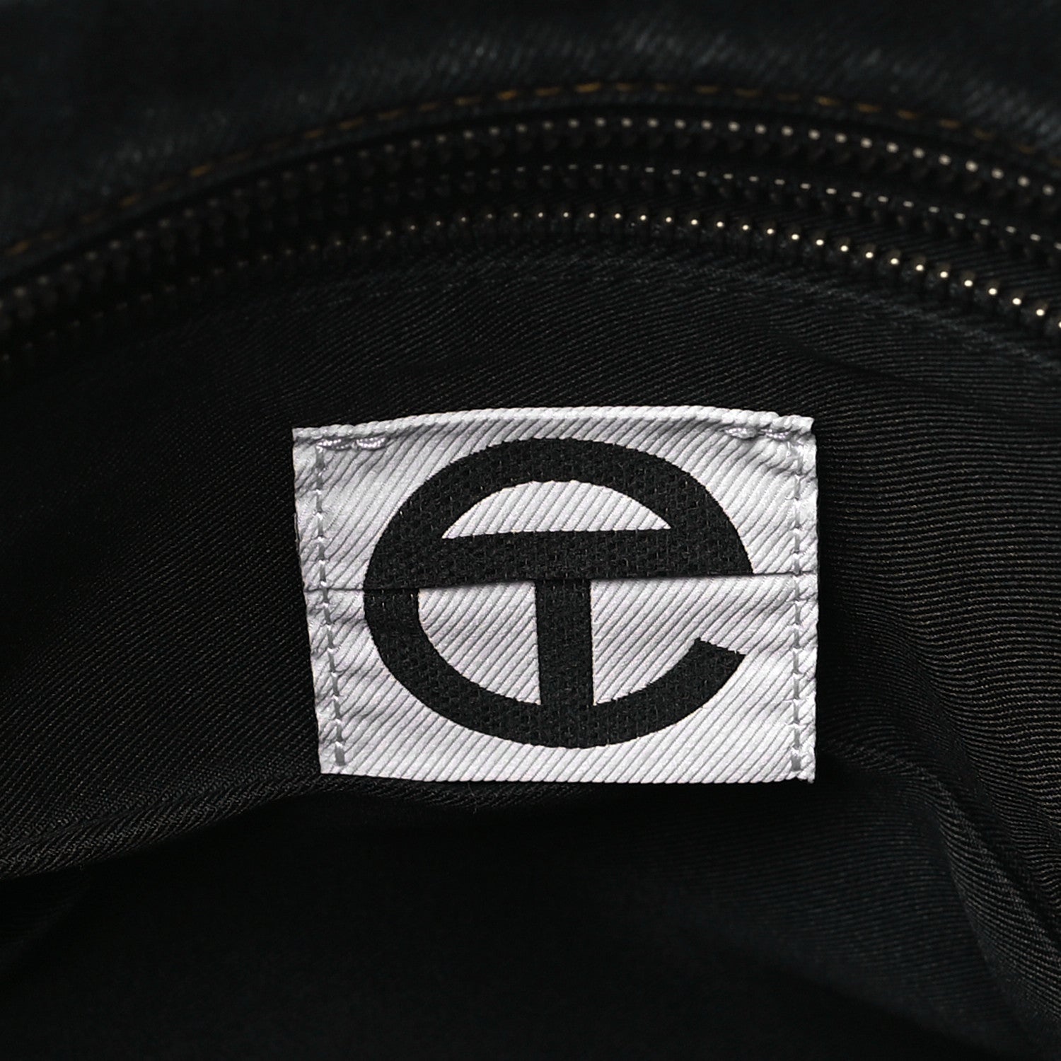 Telfar Denim Medium Shopping Bag Black 6 of 8