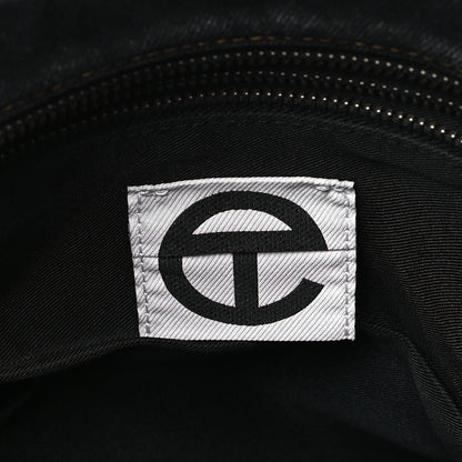 Telfar Denim Medium Shopping Bag Black 6 of 8