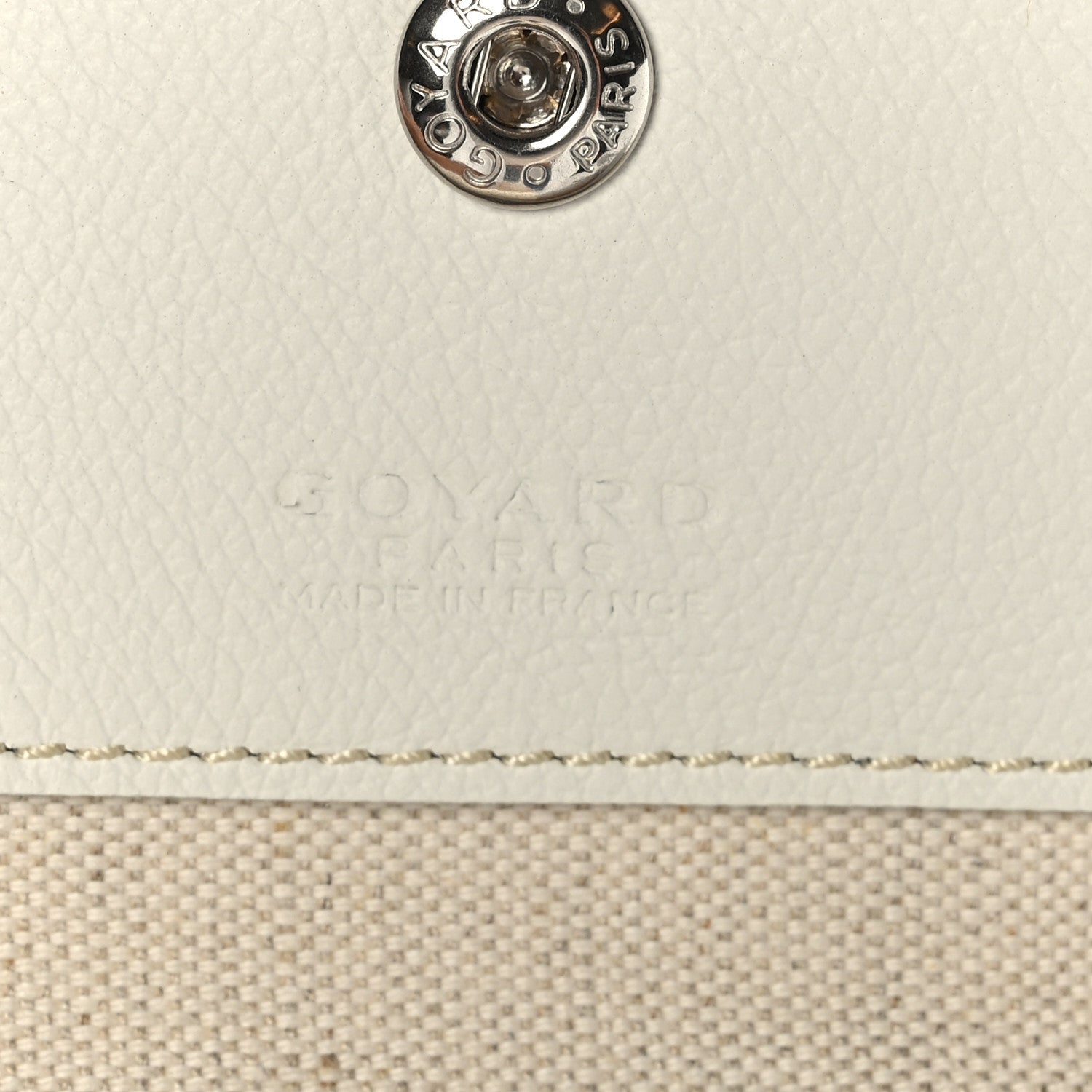 Goyard Goyardine Saint Louis PM White 7 of 9