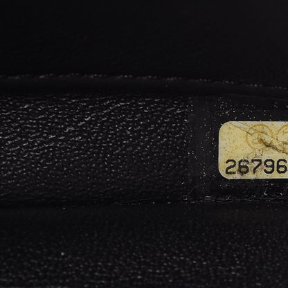 Chanel Lambskin Chevron Quilted Small Trendy CC Dual Handle Flap Bag Black 9 of 12