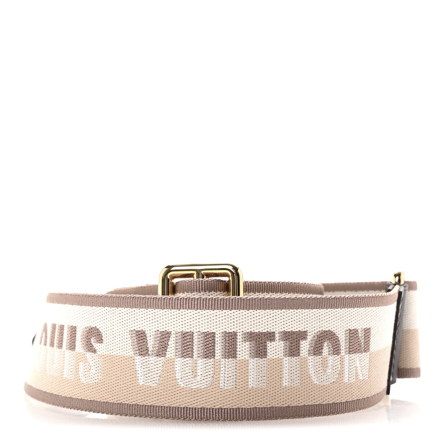Jacquard Speedy Bandouliere 20 Shoulder Strap Beige Brown