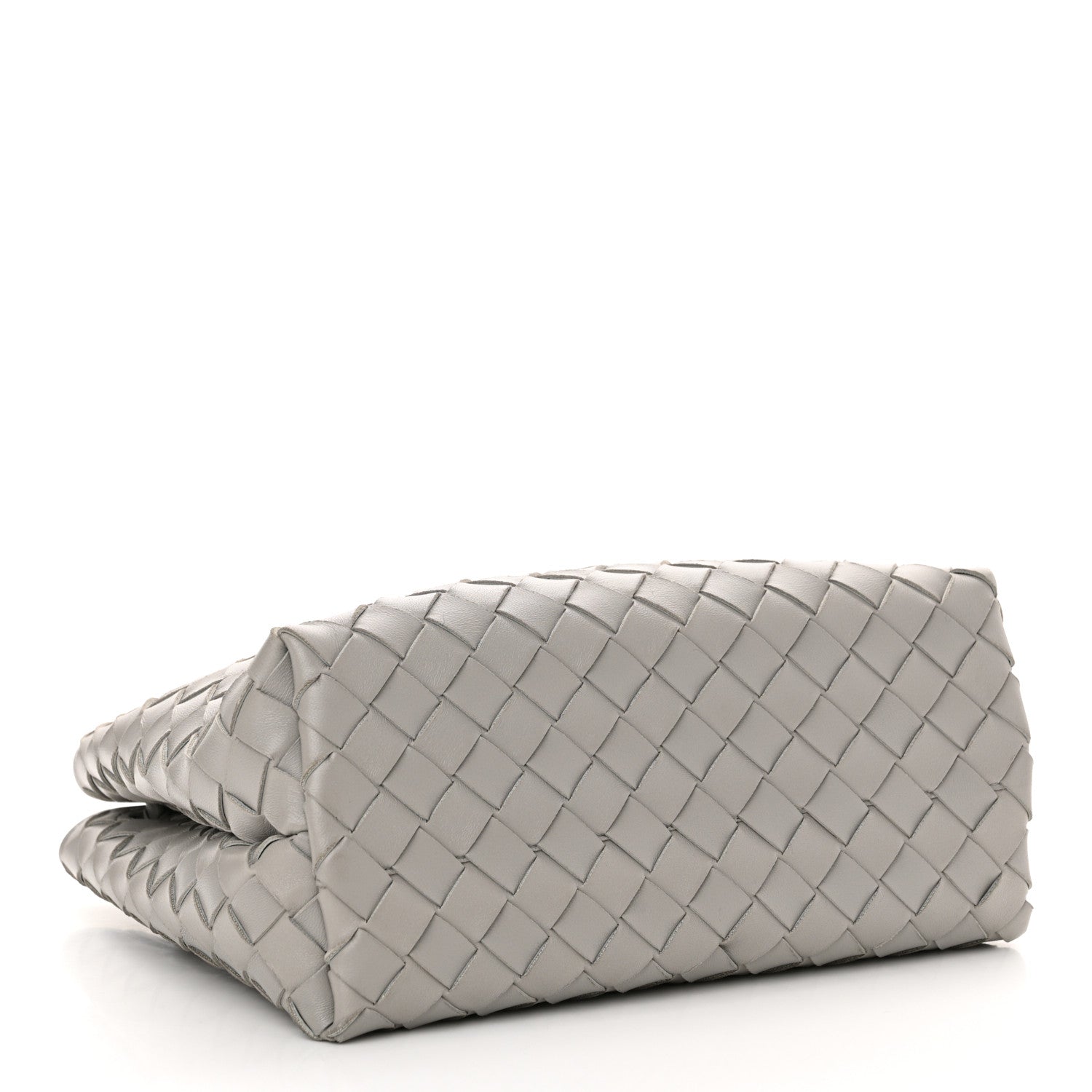 Bottega Veneta Nappa Intrecciato Small Andiamo Shoulder Bag Sterling 4 of 9