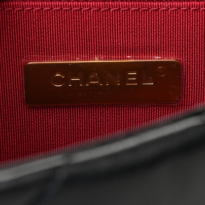 Chanel Lambskin Quilted Medium Chanel 19 Flap Black 6 of 9
