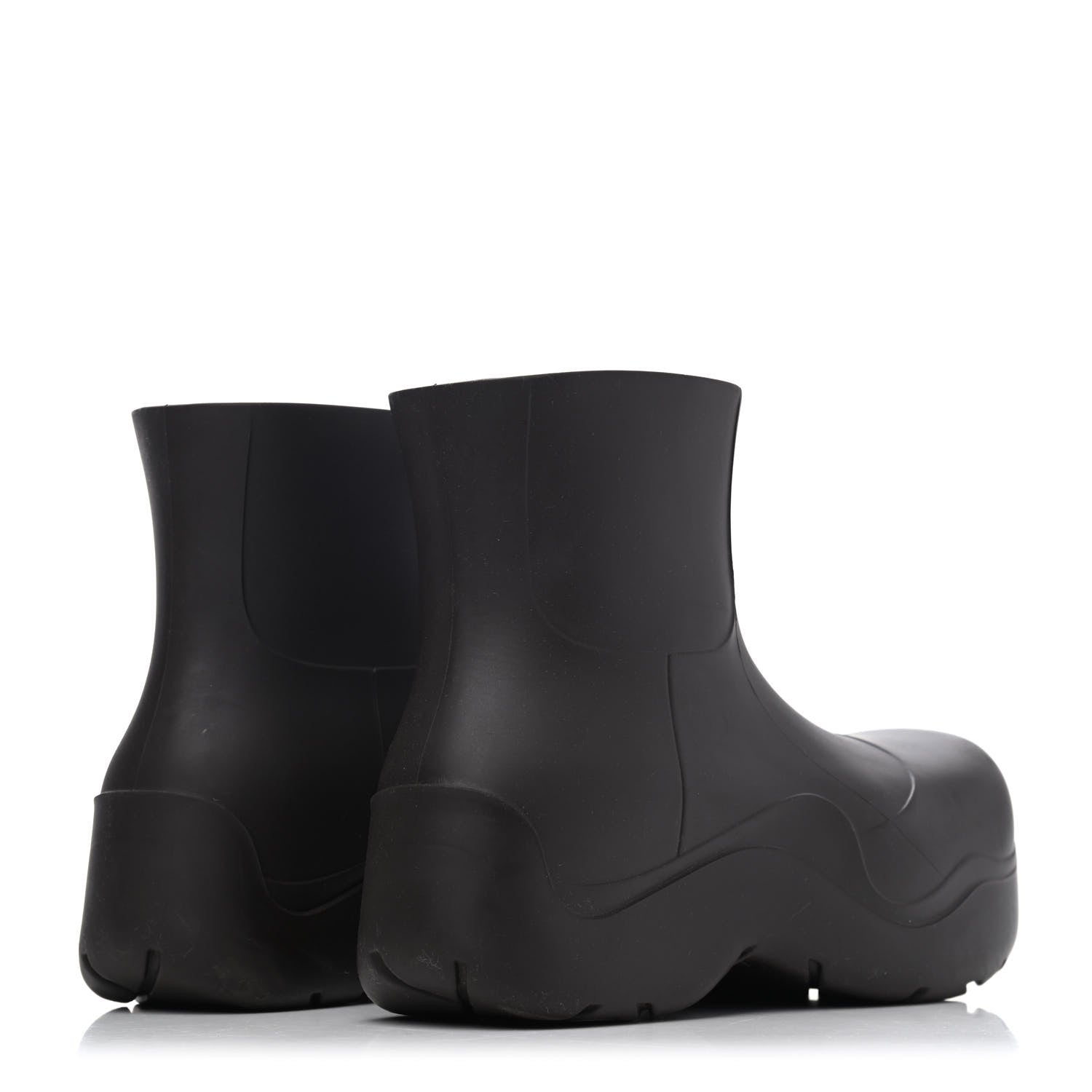 Bottega Veneta Rubber Puddle Ankle Boots 39 Fondant 3 of 4