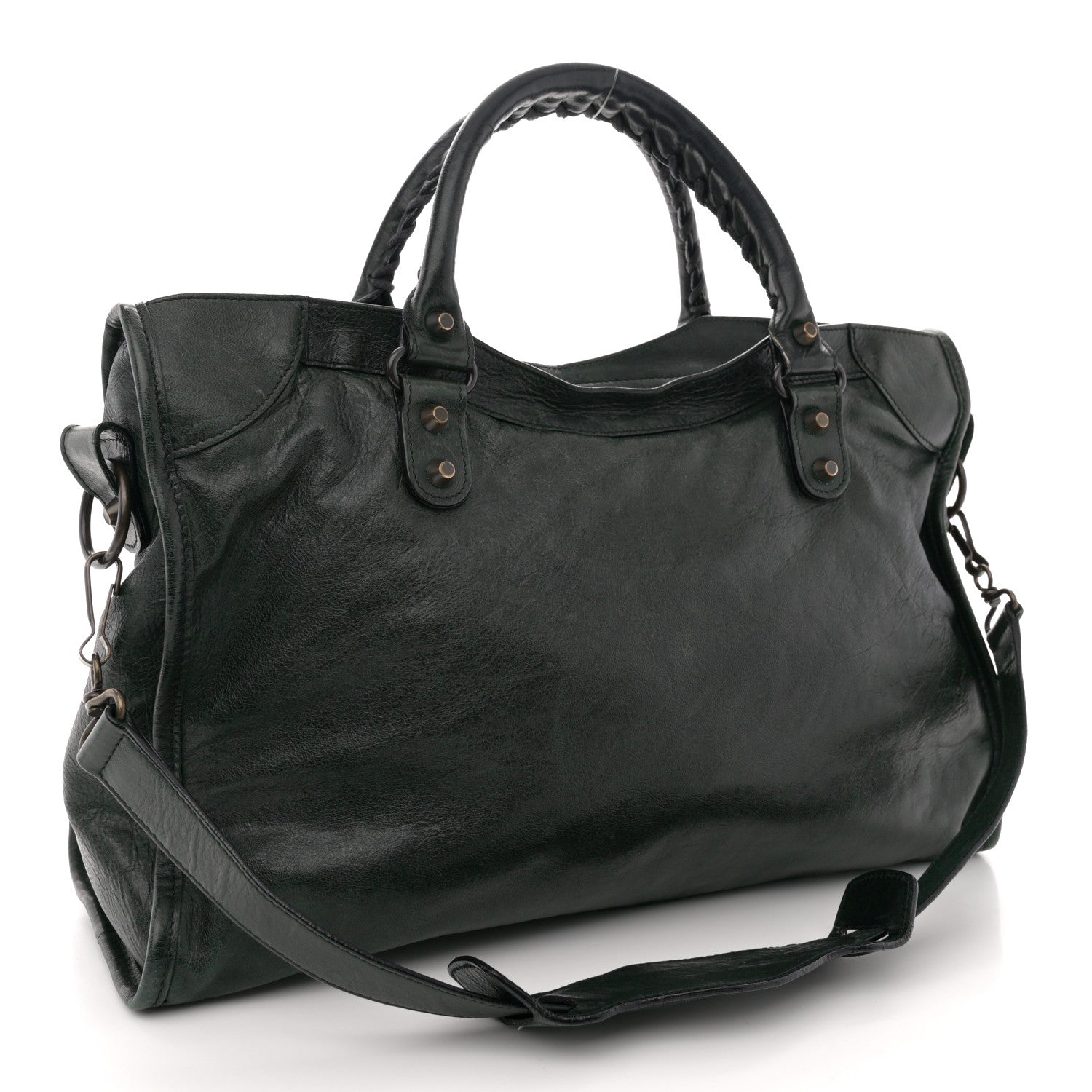 Balenciaga Agneau Classic Hardware City Anthracite 3 of 19