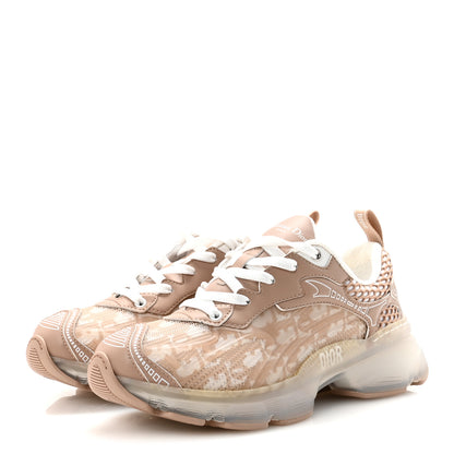Christian Dior Technical Fabric Rubber Oblique Dior Vibe Sneakers 38 White Nude 4 of 10