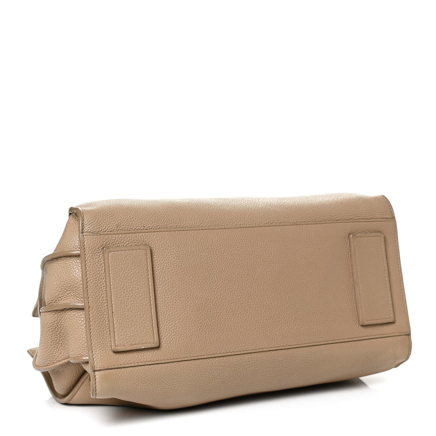 Grained Calfskin Small Supple Sac De Jour Dark Beige