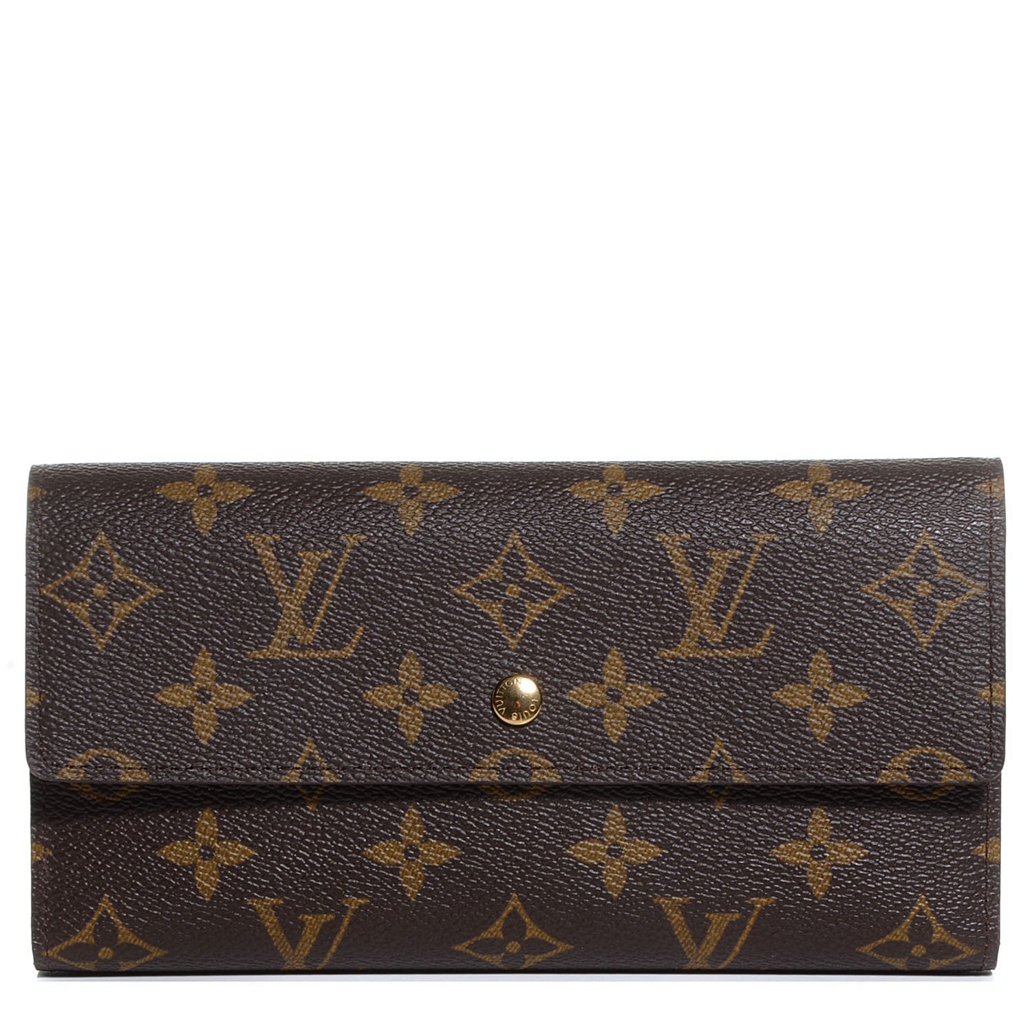 Louis Vuitton Monogram Porte Tresor International Wallet 1 of 8
