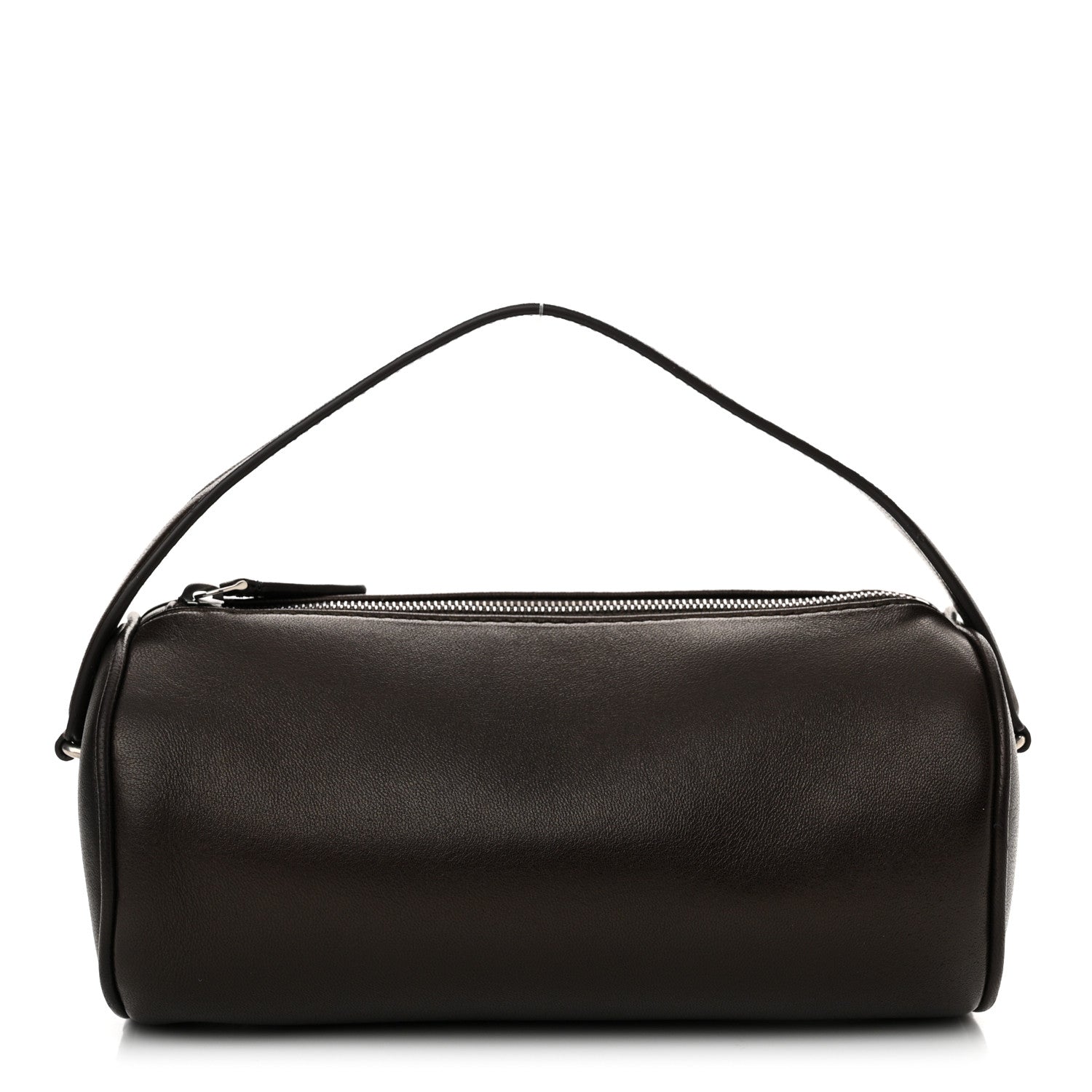 The Row Nappa Round 90's Bag Chocolate 1 of 9
