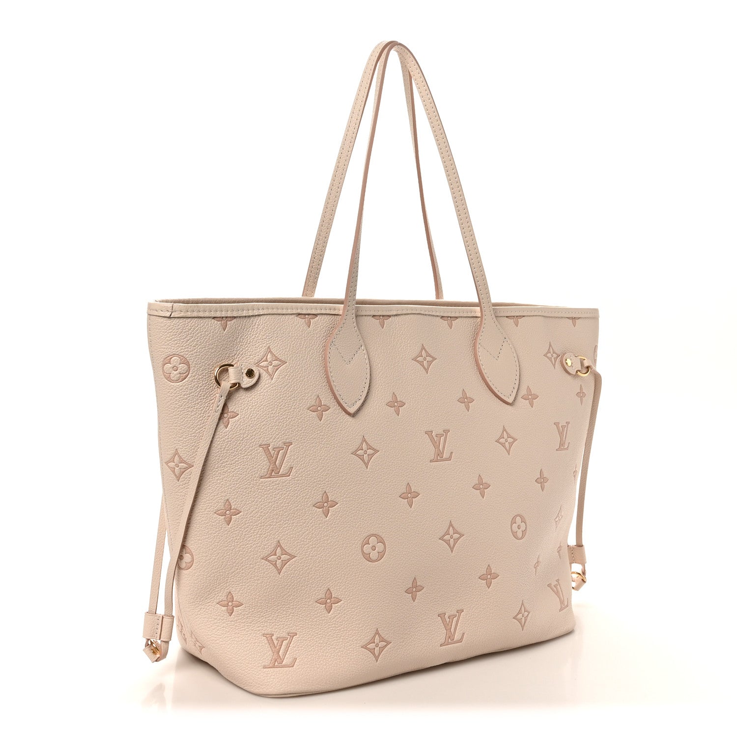 Louis Vuitton Monogram Debossed Neverfull MM Eden 4 of 10