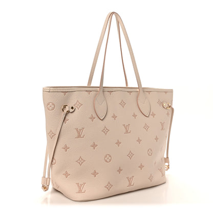 Louis Vuitton Monogram Debossed Neverfull MM Eden 4 of 10