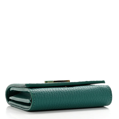 Louis Vuitton Taurillon Capucines Tiny Wallet Emerald Green 4 of 7