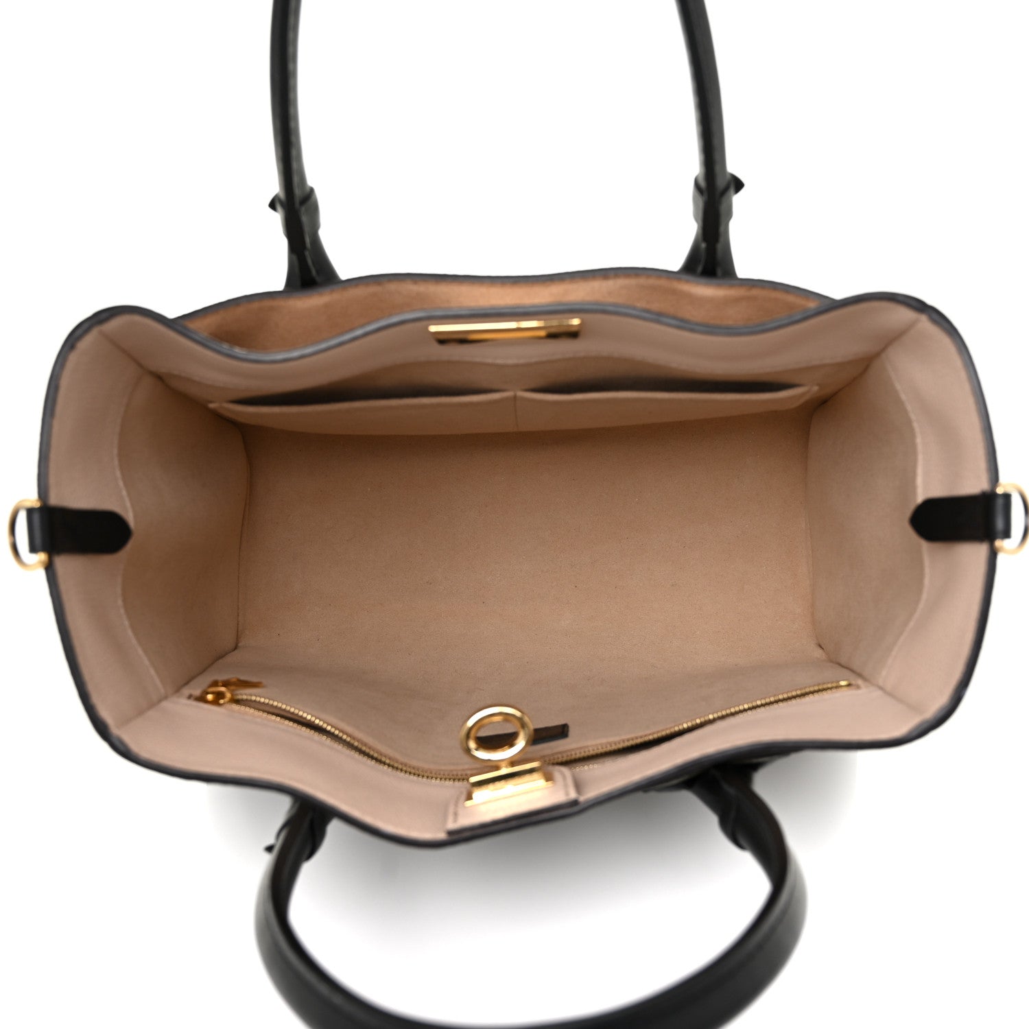 Louis Vuitton Calfskin Monogram On My Side MM Laurier Green Toffee Latte Beige 5 of 13