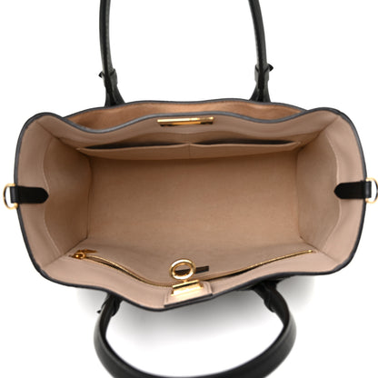 Louis Vuitton Calfskin Monogram On My Side MM Laurier Green Toffee Latte Beige 5 of 13
