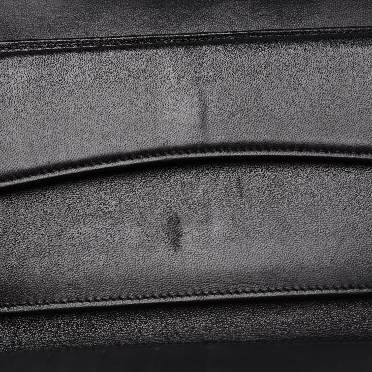 Chanel Lambskin Quilted Large Flap Wallet Black 12 of 15
