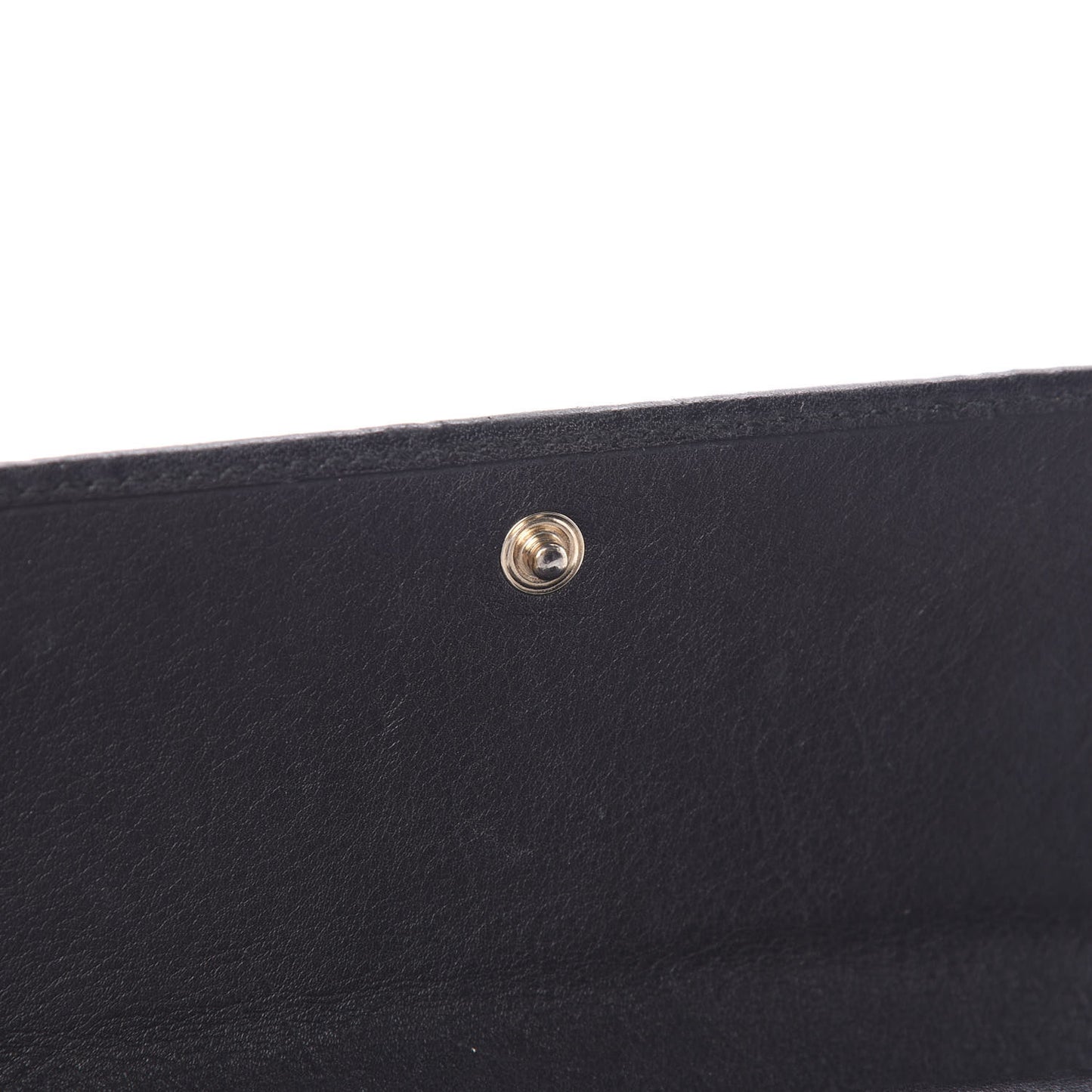 Guccissima Continental Flap Wallet Black