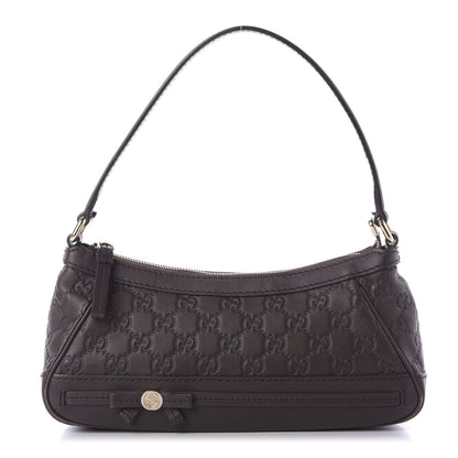 Gucci Guccissima Small Mayfair Shoulder Bag Brown 1 of 9
