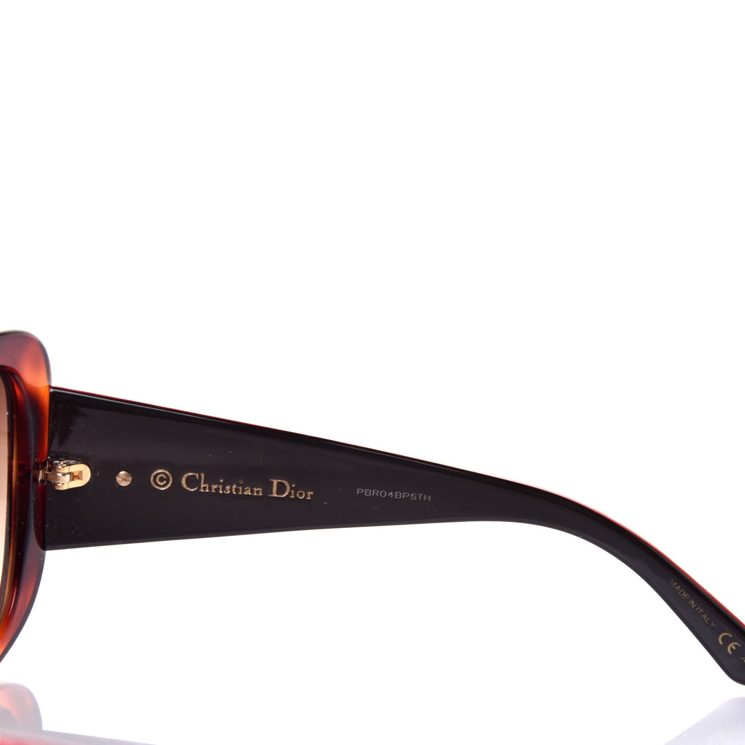 Christian Dior Resin Cannage Dior Lady Lady 1 Sunglasses Red Tortoise 6 of 7