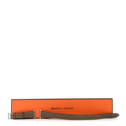 Hermes Swift 38mm Apple Watch Double Tour Band Etoupe 11 of 11