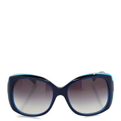 Chanel Acetate Polarized CC Sunglasses 5183 Blue Blue 2 of 7