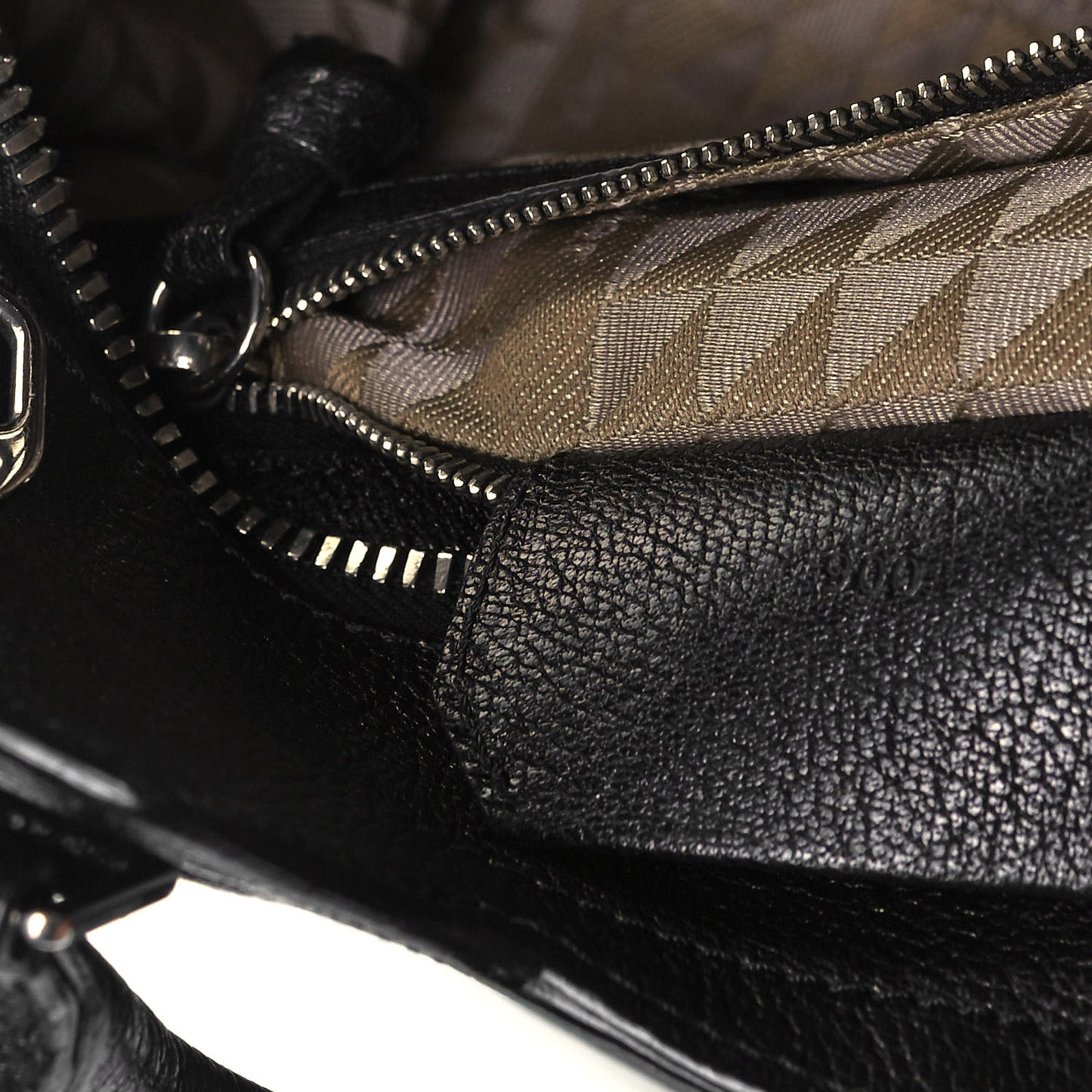 Vacchetta Calfskin Small PS13 Satchel Black