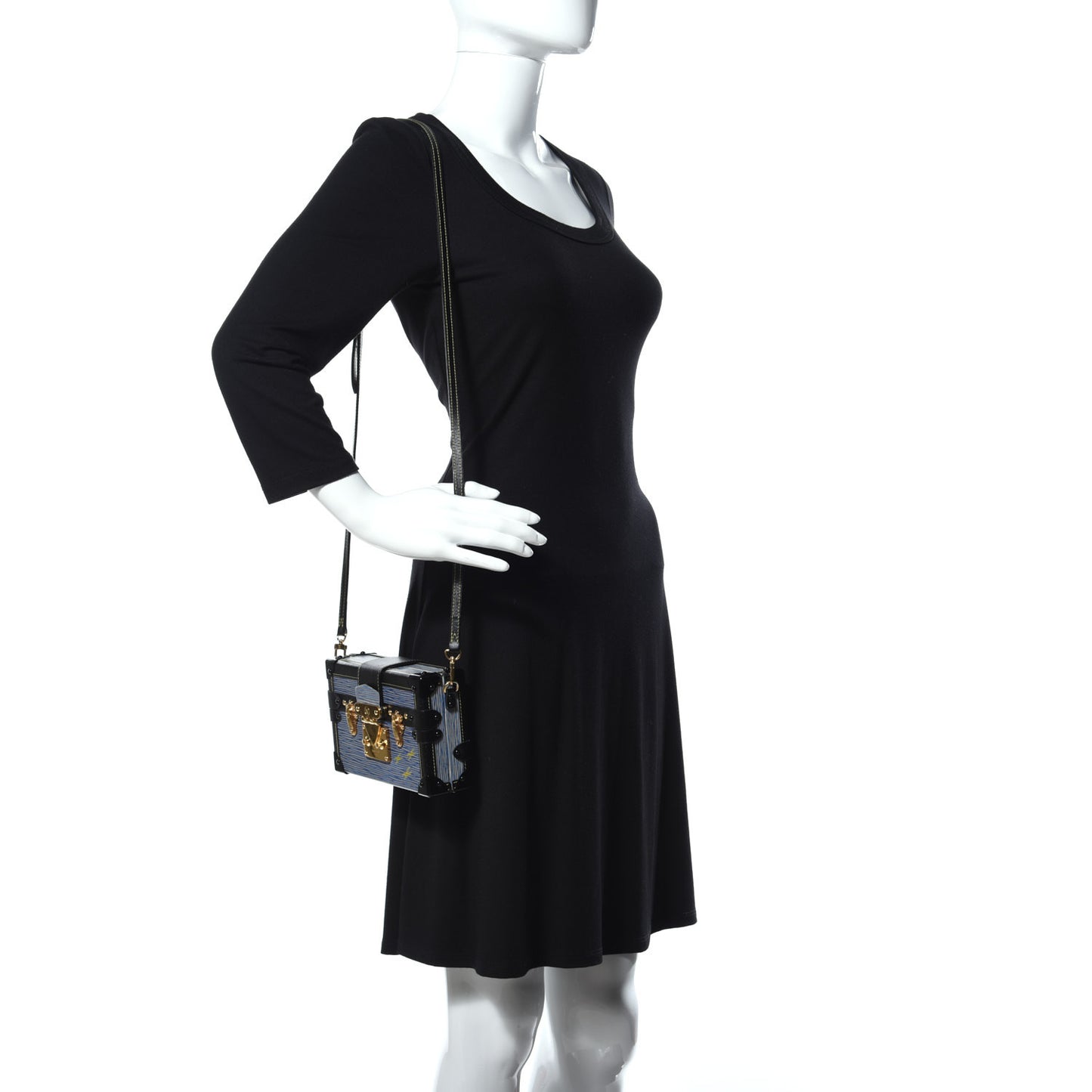 Epi Petite Malle Denim Light
